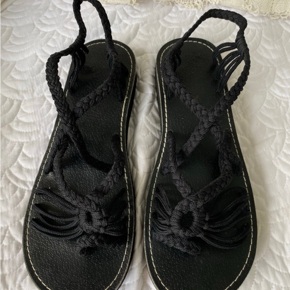 Woven Rope Sandals - Picture 11 of 11